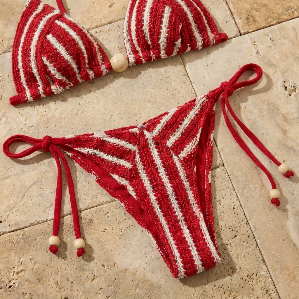 Red Riviera Bikini