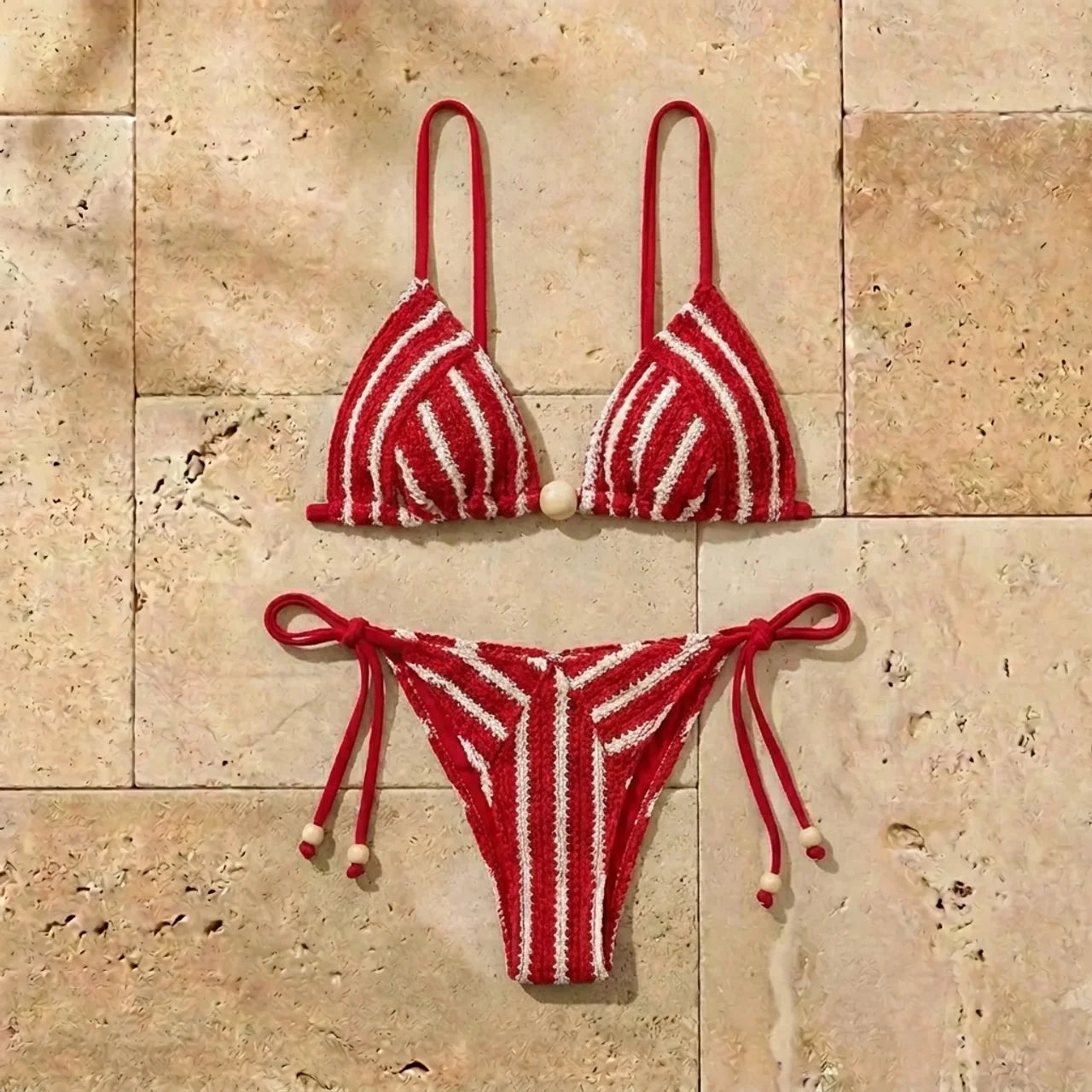 Red Riviera Bikini