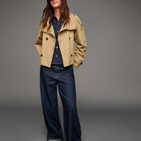Kurzer Trenchcoat